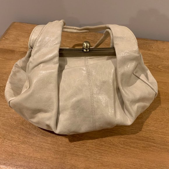 HOBO Handbags - HOBO Cream Leather Purse